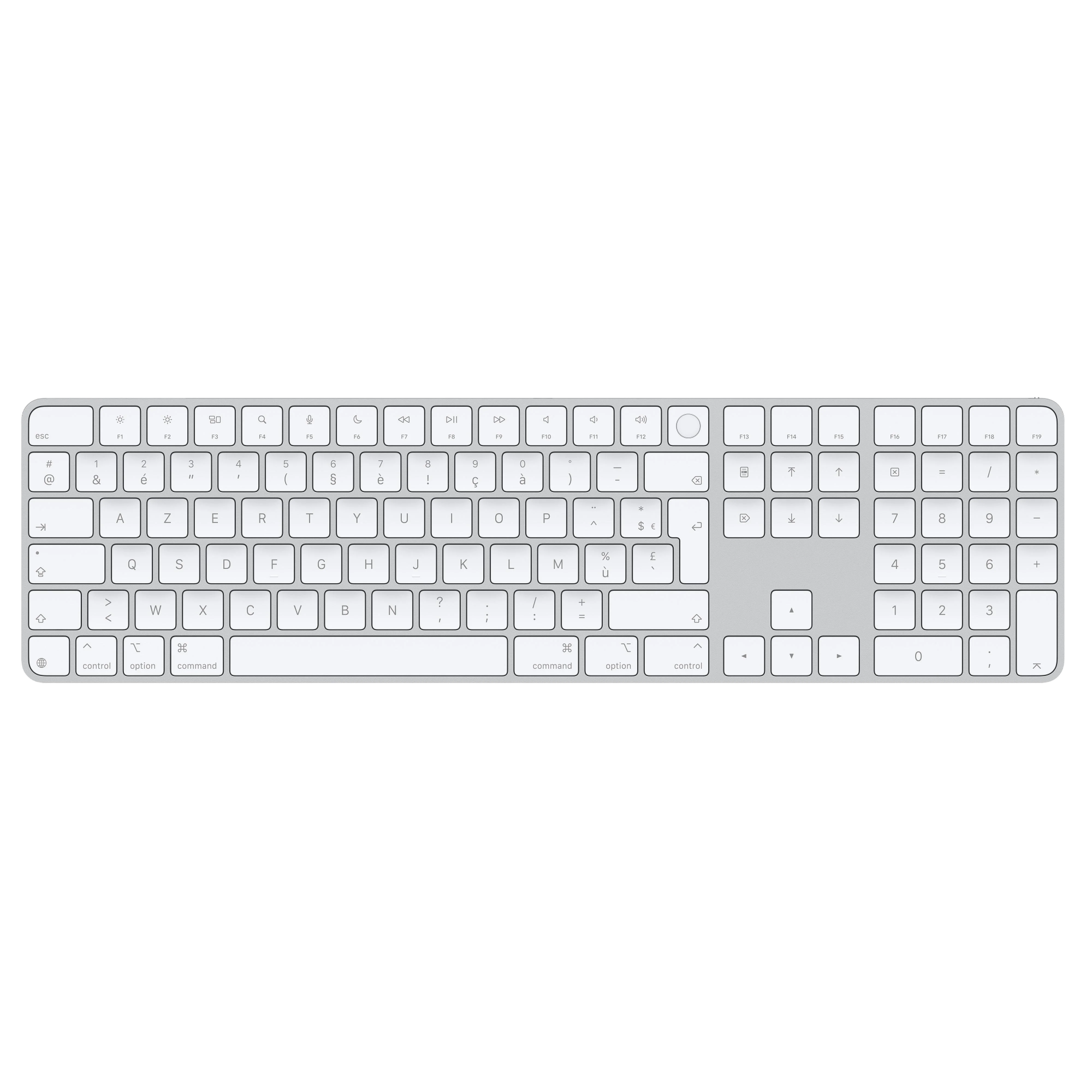 magic keyboard avec touch id et pave num 5